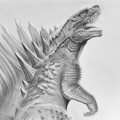 Godzilla detail