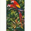 A colourful pair art print